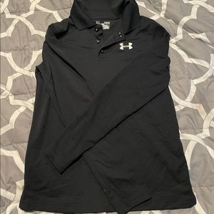 Black long sleeve ~ loose fit with collar